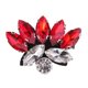 thumbnail image 2 of Parche de Rhinestone rojo Gloria con cuentas de mariposa 4.2 x 3.1 cm, 2 of 7