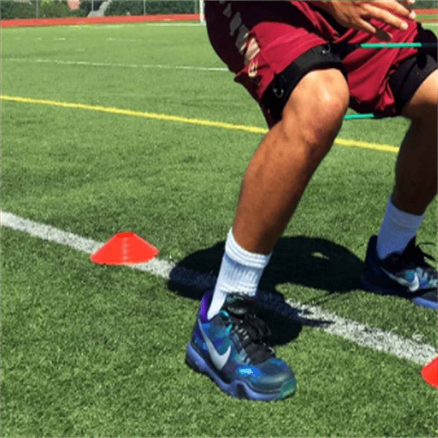 Speed and Strength Leg Resistance Bands | Includes Speed 101 and Agility FX Digital Training Programs - Sizes for Youth, Intermediate, and Advanced Athletes