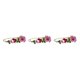thumbnail image 5 of Broche de flor de cristal Qarigey Rojo CBP268789, 5 of 6