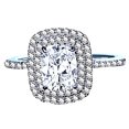 thumbnail image 1 of Charm Ring Fashion Decorative Zircon Knuckle Ring Proposal Ring for Women, 1 of 1
