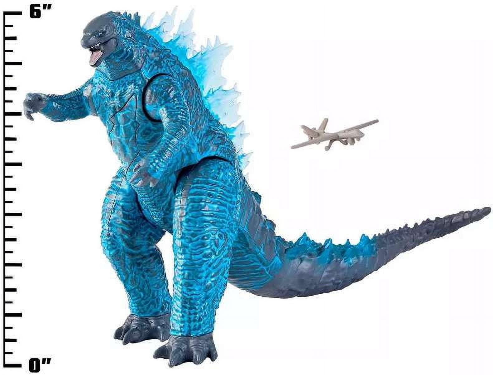 Godzilla x Kong: 6" Energized Godzilla Figure with Battle Drone Accessory by Playmates Toys