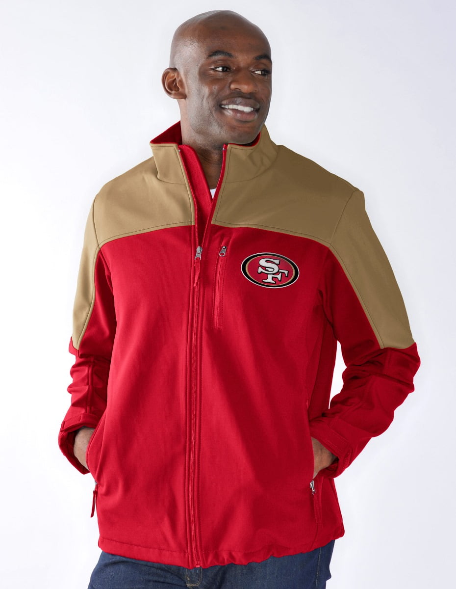 San Francisco 49ers Men's NFL "Completion" Full Zip Premium Soft Shell Jacket by G-III Sports