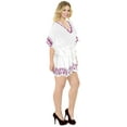 thumbnail image 2 of HAPPY BAY Women's Plus Size Swing Bathing Suit Swimwear Cover Ups 3X-4X White, Solid, 2 of 5