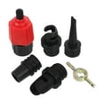 thumbnail image 2 of Troglfold air compressor Pump Adapter Air Converter with Nozzles for Surfing Paddle Board Kayak Bike Tire,3.74"X2.56"X1.38", 2 of 10