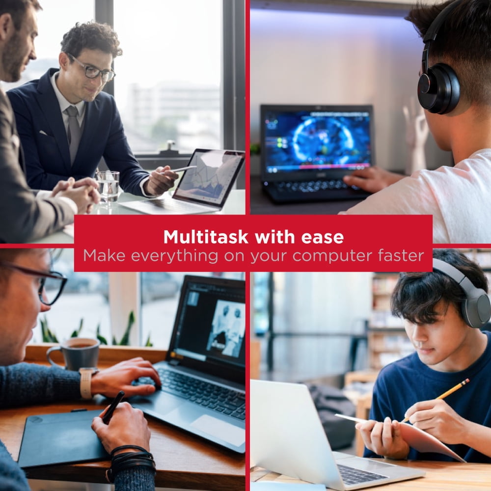 Gigastone DDR3 RAM Memory, GS-DDR3-SO1600CL11-8GB-2PK-R, 2 Count