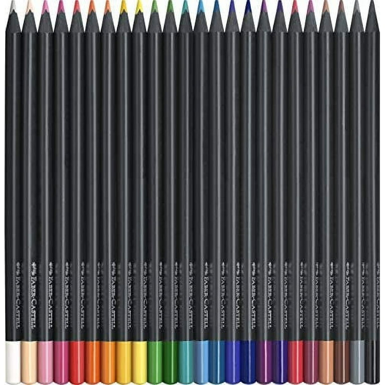 FABER-CASTELL 24 Triangular Shaped Color Pencils 