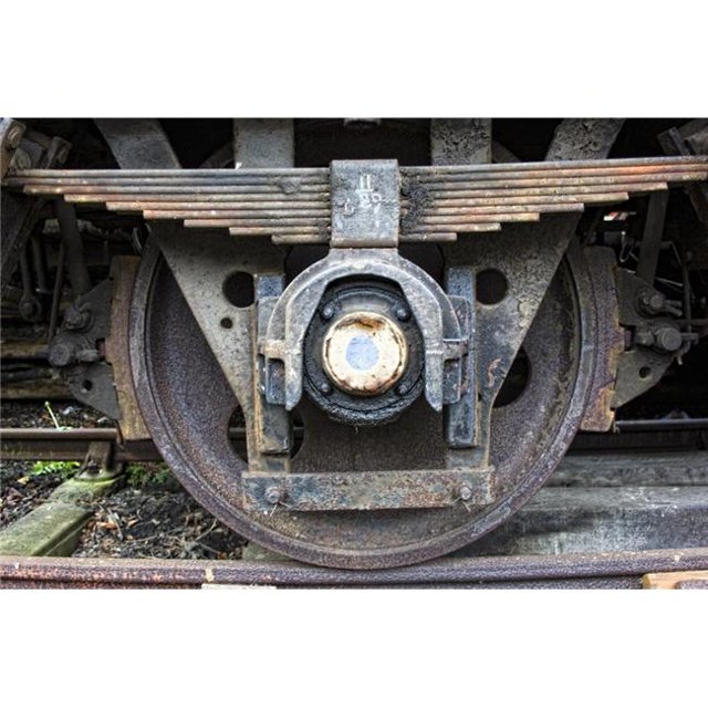 Posterazzi DPI1831283LARGE Affiche de Roue de Train Imprimé par John Short, 34 x 22 - Grand