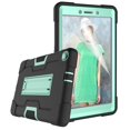 thumbnail image 6 of Dteck Case With Screen Protector For Samsung Galaxy Tab A 8.0 SM-T290 2019 Released (8.0 inches),Shockproof Rubber Armor Hybrid Case Kickstand Hard Protective Cover ,Black+Mint, 6 of 6