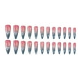 thumbnail image 1 of Uñas postizas bonitas, uñas largas, purpurina, pegamento con purpurina, uñas postizas, con pedrería, uñas brillantes para mujer, 1 ml, 1 of 2