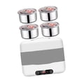 thumbnail image 3 of Luzkey Electric Lunch Case ,Heating Lunchbox, Detachable ,Portable US Plug ,Lunch Warmer ,Food Warmer ,for Truck Work Home Office Car 2 tier, 3 of 8