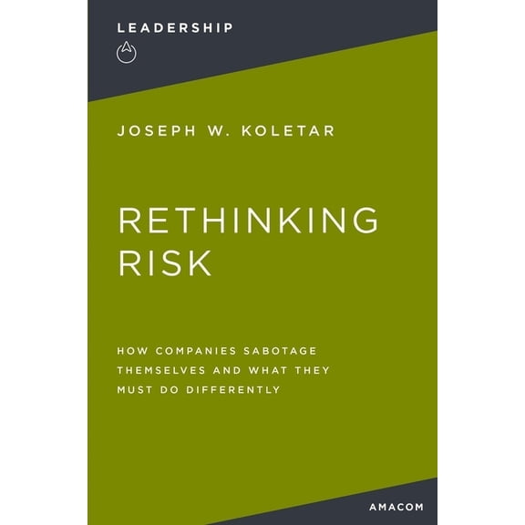 Rethinking Risk: How Companies Sabotage Themselves and What They Must Do Differently, (Paperback)