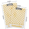 thumbnail image 2 of Printtoo Personalized Clipboard For Students Classroom School and Office Use Hardboard Letter Size w/ Low Profile Clip w/ Free Marker & Eraser,9x12.5 Inch, 2 of 8