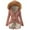 Pink, variant on Honeeladyy Clearance under 5$ Womens Casual Hooded Parka Jackets Winter Warm Thicken Fleece Lined Outerwear Jackets with Faux Fur Hood