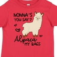 thumbnail image 4 of Inktastic Nonna's You Say Alpaca My Bags Boys or Girls Toddler T-Shirt, 4 of 5