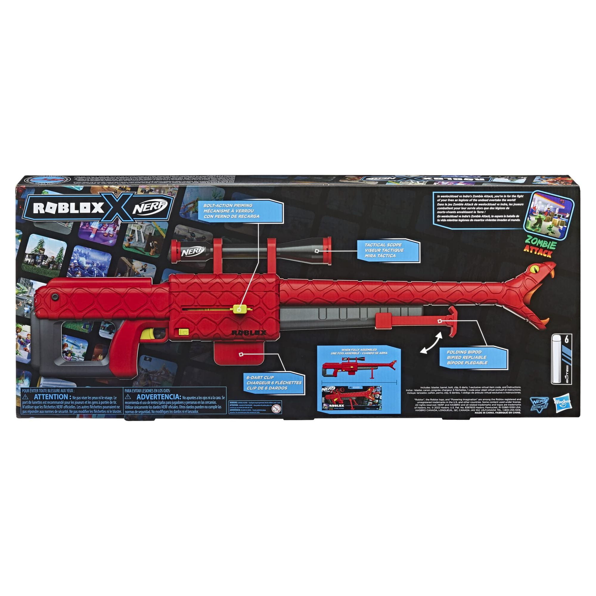NERF Zombie Attack Viper Strike – Toys4me