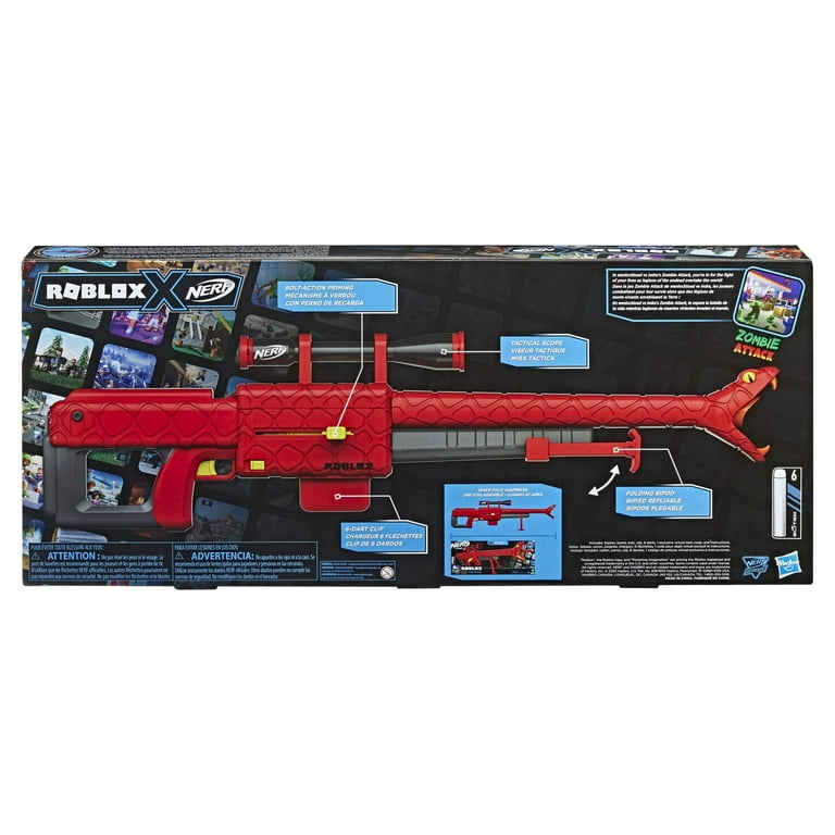 Nerf Roblox Zombie Attack Viper Strike Blaster - toys & games - by