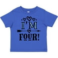 thumbnail image 3 of Inktastic 4th Birthday 4 Year Old Arrow Girls Toddler T-Shirt, 3 of 5