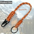 thumbnail image 6 of Duuclume 3pcs Carabiner Keychain Lanyard, Multifunctional Paracord Keychain for Outdoor Activities Prevent Getting Lost for Elderly People, 6 of 7