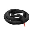 thumbnail image 4 of Peluche de serpiente gigante para dormir, divertido juguete de serpiente gigante Negro, 4 of 7