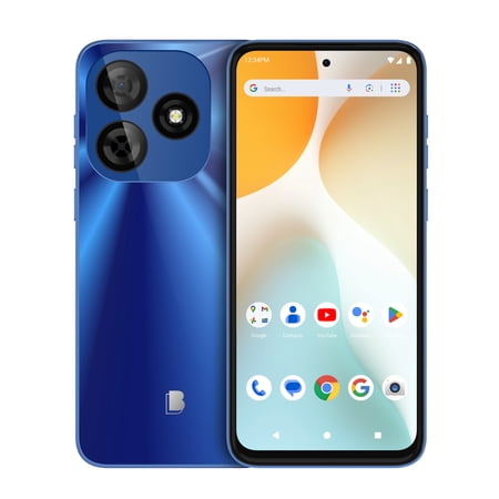 BLU G65L G1130WW 128GB GSM Unlocked Android Smartphone - Dark Blue