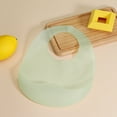 thumbnail image 2 of Dining Bib Newborn Silicone Bib Baby Rice Pocket Waterproof Adjustable Length Safe Foldable Bib Baby Eating Bib, 2 of 7