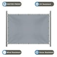 thumbnail image 2 of COVERS&ALLPrivacy Screen Fence Heavy Duty with Grommets Waterproof 18 Oz - Custom Screen Fence UV & Weather Resistant for Outdoor Porch, Balcony, Garden, Backyard, Swimming Pool (4' x 10', Grey), 2 of 7