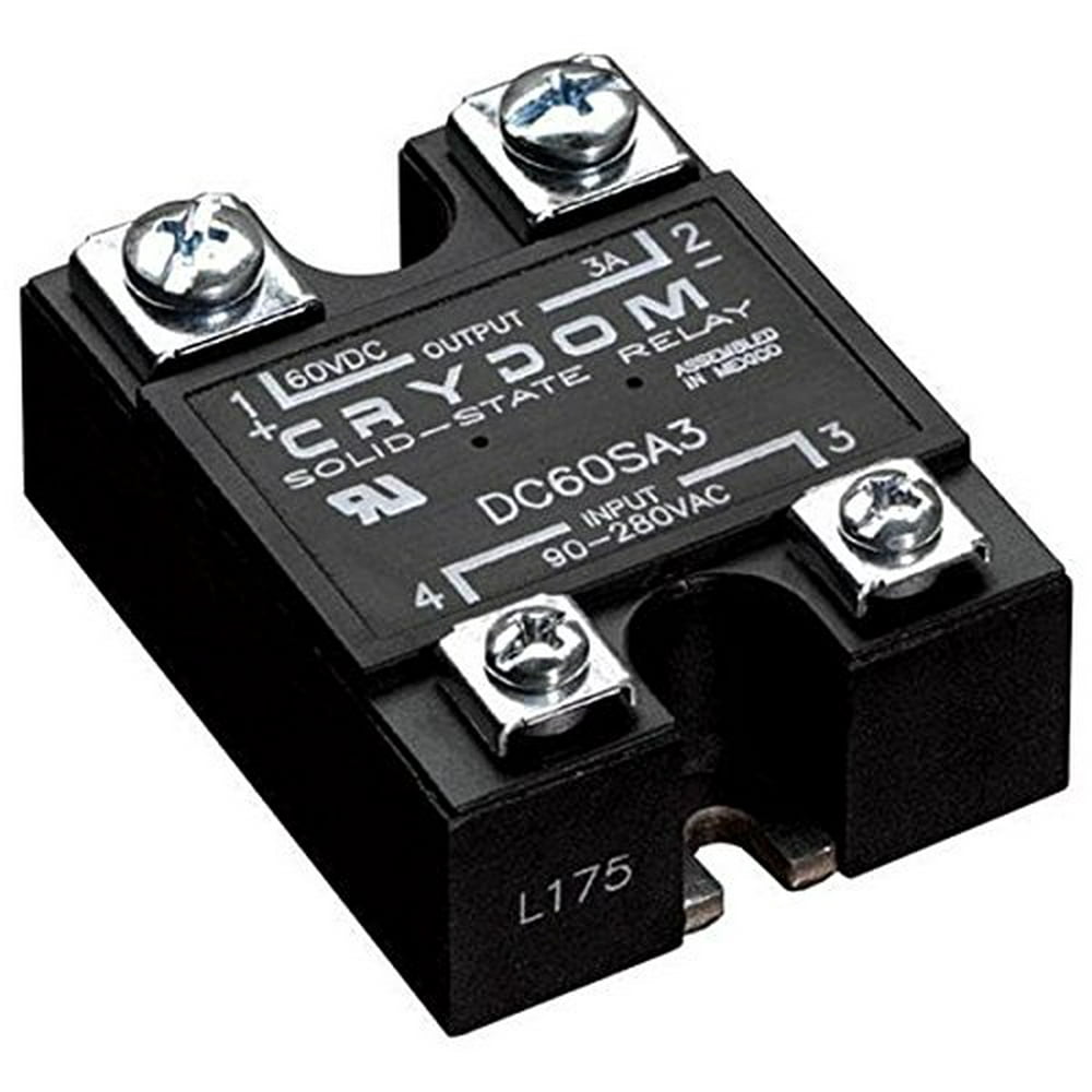 Solid State Relays - Industrial Mount 60VDC 7 AMP DC INPUT - Walmart