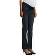 thumbnail image 7 of Oh! Mamma Maternity Women's Straight Leg Jeans with Demi Panel (Women's & Women's Plus), 7 of 7