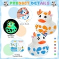 thumbnail image 2 of Kit de etiquetas de goma para vacas y patos MotionChic Cruise, 144 unidades, con brillo, 2 of 7