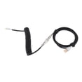 thumbnail image 1 of 1.8M Cable en Ambre Escable TPU Metal USB a Conector para mecánico / Juego de / Conso Móvil / - negro Macarena Alambre de cable en espiral, 1 of 5