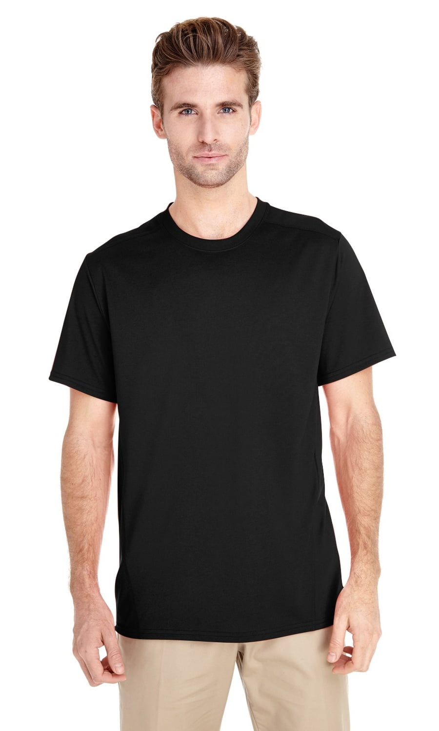 Gildan - The Gildan Adult Performance 47 oz Tech T-Shirt - BLACK - XS ...