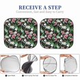 thumbnail image 6 of Sikiie Lilies Flowers Print Foldable Car Windshield Sun Visor, Car Window Sunshade Suitable for Sedan, SUV and Truck Car Accessories-Medium, 6 of 6