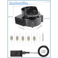 thumbnail image 3 of Replacement Air Blower for Inflatables .A Inflatable Air Fan Blower with Bright Colorful Projection Lamp LED Light &v/A Adapter for Halloween Christmas Inflatable Outdoor Decoratio, 3 of 7