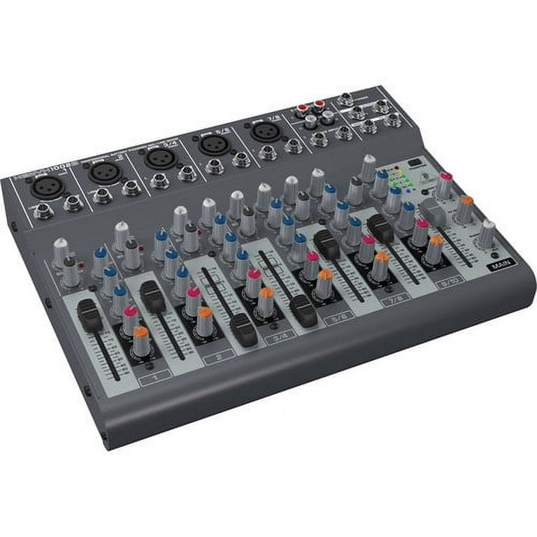 Behringer XENYX 1002B 10-Channel Audio Mixer Bundled +K240 Studio  Headphone, 10f 