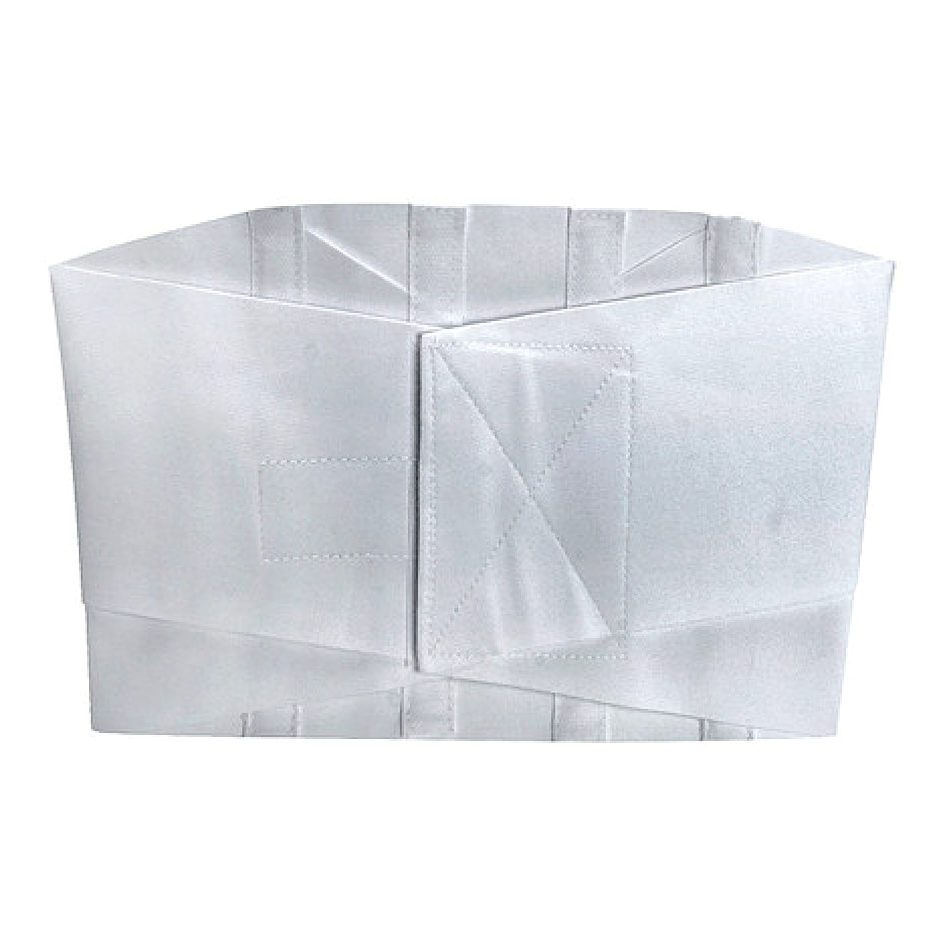 MABIS Lumbar Support Brace, Unisex Lower Back Support Brace, Adjustable Lumbar Support, White