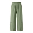 thumbnail image 5 of Wide Leg Sweatpants for Boys with Pockets Elastic Waist Lightweight Comfortable Baggy Open Bottom Casual Pants for School Travel Streetwear Lounge and Everyday Wear, 5 of 7