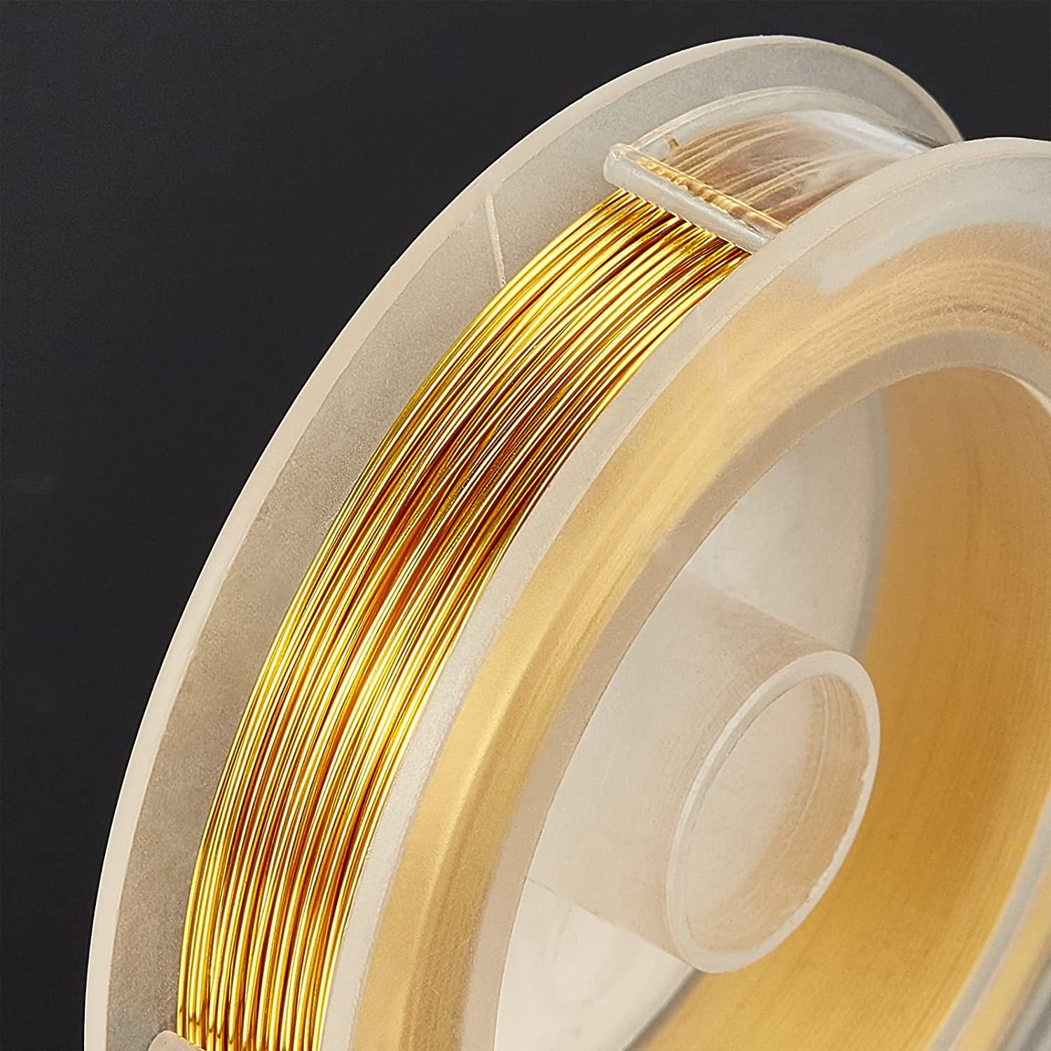 4 Color 262 Yards Silver Copper Wire 26 Gauge Resistant Jewelry Beading Wire Gold Craft Wire for Jewelry Making Supplies and Craft