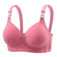 thumbnail image 1 of LOVZFMLL Soutiens-Gorge pour Femmes Grande Taille Rehausseur Réglable Respirant Sans Armature Rouge G, 1 of 2