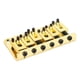 thumbnail image 5 of Reemplazo de Puente de Guitarra de 6 Cuerdas Puente Fijo de aleación de Zinc Puente de Sillín de Guitarra Eléctrica Accesorio de Guitarra Eléctrica ANGGREK  Otros, 5 of 8