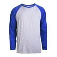 thumbnail image 4 of 3 Packs of Top Pro Men & Women Long Sleeve Baseball Raglan Tee Shirt Top (S-3XL), 4 of 4