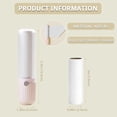 thumbnail image 6 of Jimin 1pc Compact Lint Roller - Portable Pet Hair Remover for Clothes, Furniture, and Travel Essentials Household Use, 1 Handle+3 Roller Refills, 6 of 6