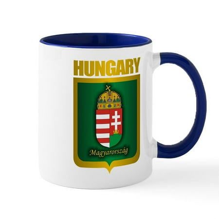 

CafePress - Hungarian Gold Mug - 11 oz Ceramic Mug - Novelty Coffee Tea Cup