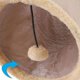 thumbnail image 2 of Túnel plegable para gatos ZHCH túnel de juego caqui duradero con bola, 2 of 4