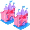 thumbnail image 3 of 2Pcs Mini Landscape Castle Plastic Castle Ornament Castle House Castle Model Pretend Play Toy, 3 of 6