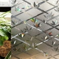 thumbnail image 6 of Travelwant Bamboo Window Film Stained Glass Film Frosted Privacy Window Decal Decorative Window Cling No Glue Removable Window Stickers, 6 of 7
