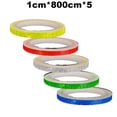 thumbnail image 2 of Pegatinas luminosas de advertencia de seguridad para exteriores, cinta reflectante para bicicleta, autoadhesivas, para decoración DIY, 2 of 5
