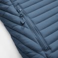 thumbnail image 5 of YgkuHd Men's Winter Hooded Windproof Thickened Puffer Jacket Solid Color Spliced Quilted Casual Zip Up Coat for Outdoor Daily Commute Wear, 5 of 7