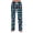 Cyan, variant on Halloween Pajama Pants Women's Drawstring Lounge Bottoms, Cute Ghost & Pumpkin Print Loose Fit Sleepwear Trousers, Soft Elastic Waist Leggings, 1 Pc Black L