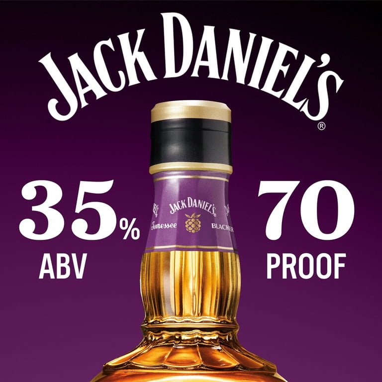 Jack Daniel's Tennessee Blackberry Whiskey Specialty, 750 ml
