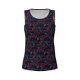 thumbnail image 4 of Lsque Sea Turtle Printed Workout Tank Tops for Women, Athletic Sports Tank Tops, Compression Sleeveless Dry Fit Shirts,Sleeveless Yoga Shirt-X-Large, 4 of 9
